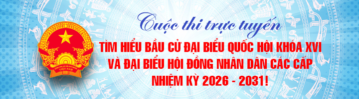 Thi trực tuyến Bầu cử ĐBQH, HĐND 2026-2031